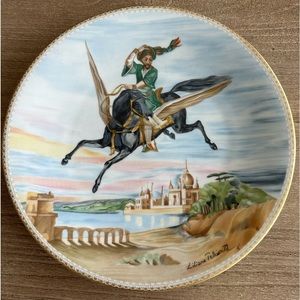 Vintage Collectors Plate by Liliane Tellier 1979